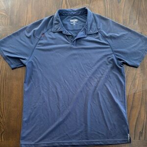 Rhone Men's Delta Deep Navy Golf Polo Shirt. Large
